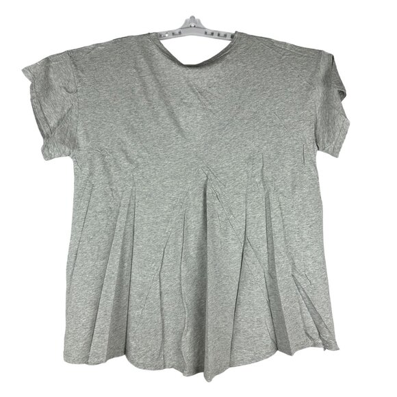 Blue b. Collection Heather Grey T-Shirt With Sequin Cowboy Boots Design Size S - Picture 3 of 7